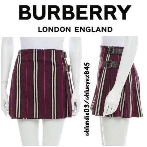 burberry pleated wrap skirt|burberry pleated girls skirts.